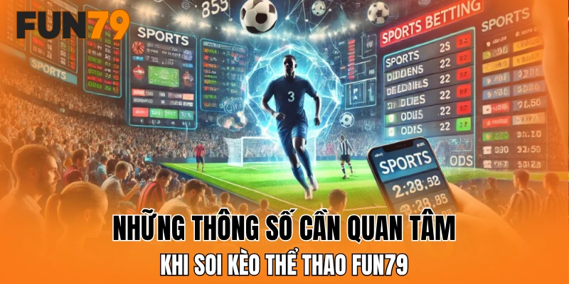 Những thông số cần quan tâm khi soi kèo thể thao FUN79
