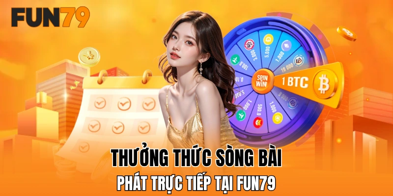 Thưởng thức sòng bài thực tại FUN79 